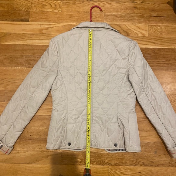 Burberry Beige Quilted Jacket - Picture 7 of 9